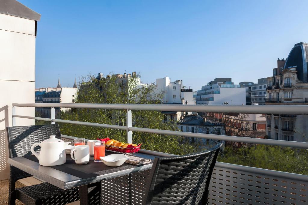 vue appartement Citadines Bastille Marais Paris